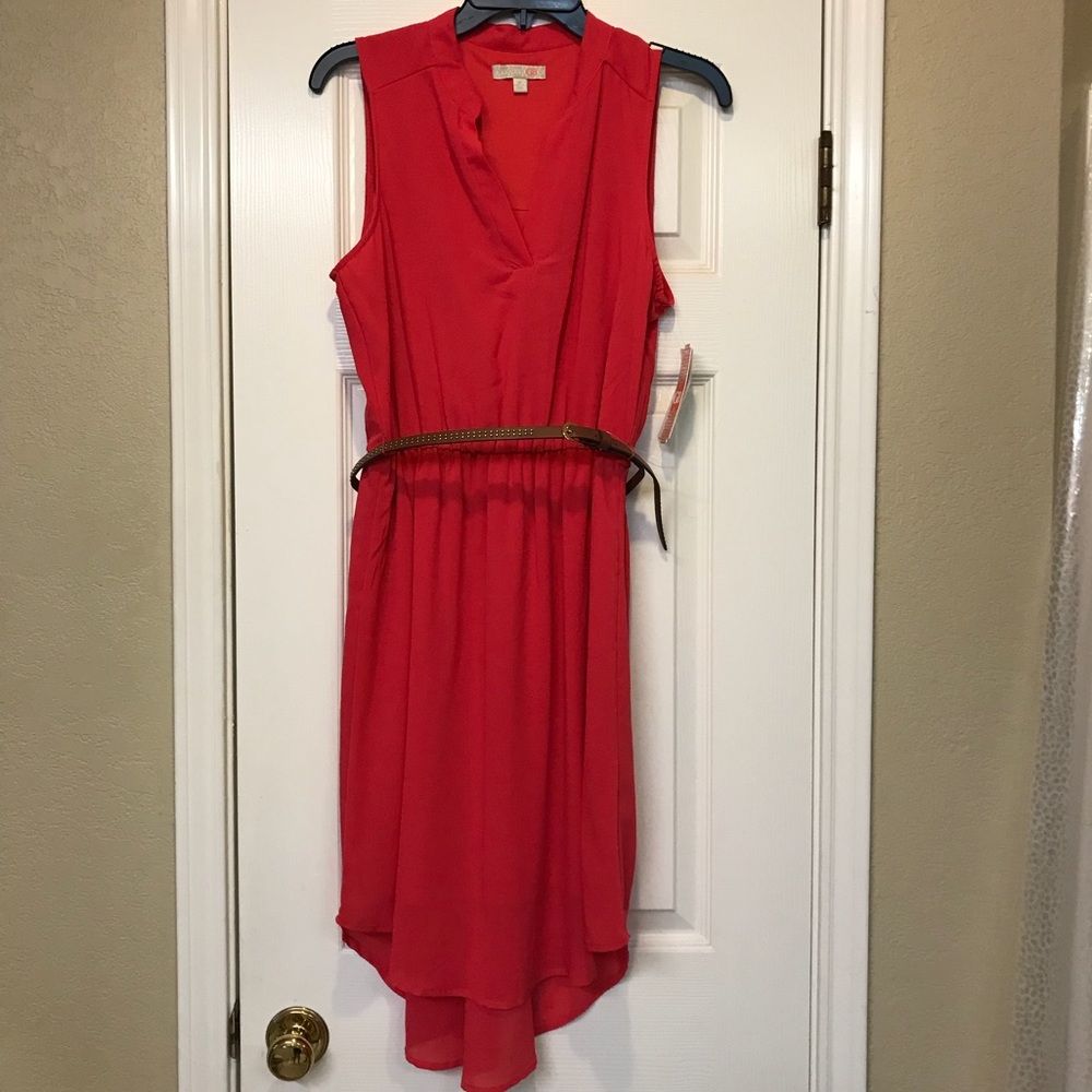 Gianni Bini pink/coral dress